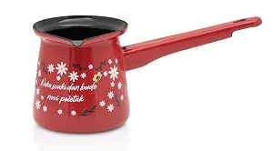 Кофеварка Metalac эмалированная сталь 0.7 литра темно-синяя - Фото 1