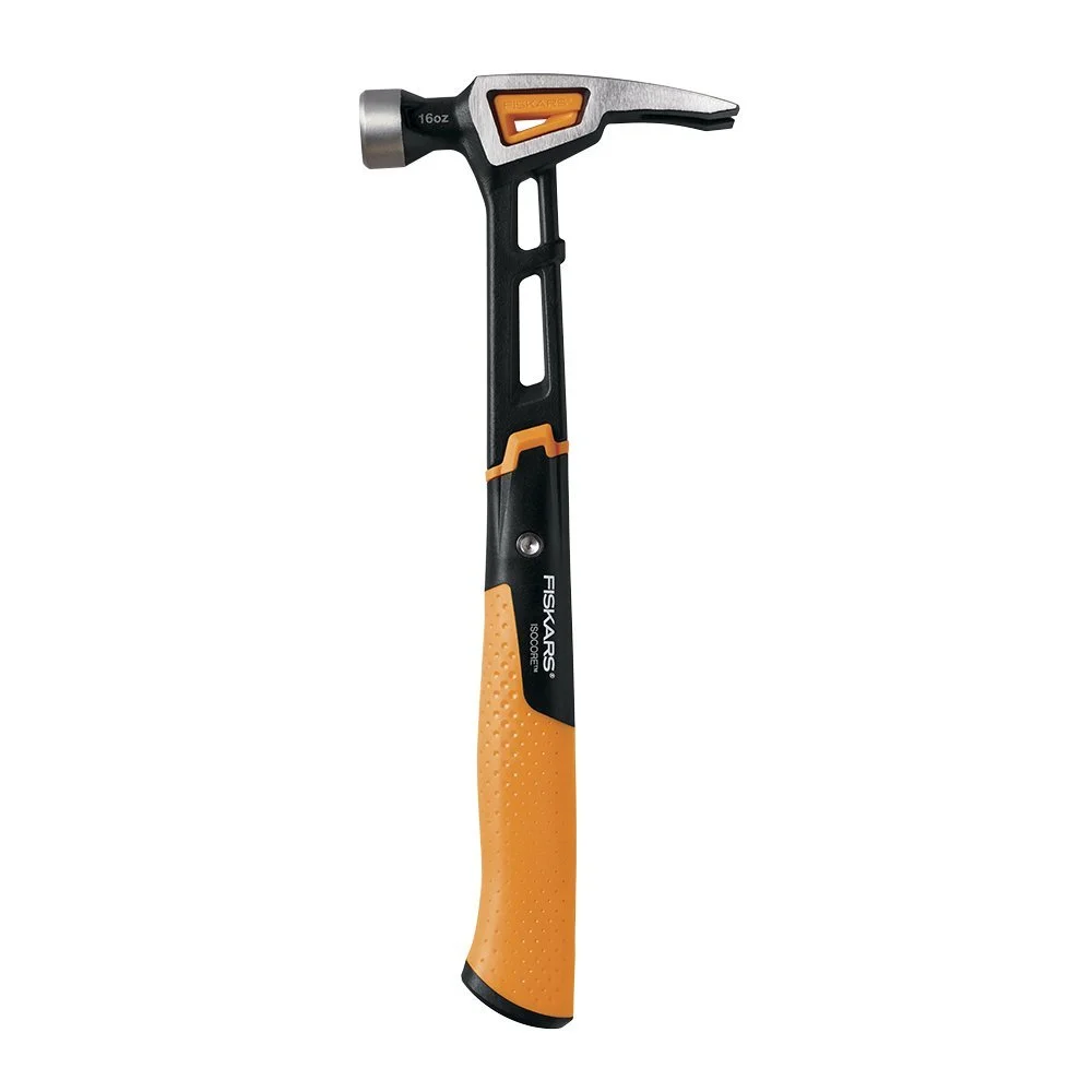 Молоток чистовой Fiskars IsoCore Rip Claw 16 oz 13,5 дюйма, фото №1 Молоток чистовой Fiskars IsoCore Rip Claw 16 oz 13,5 дюйма, фото №1