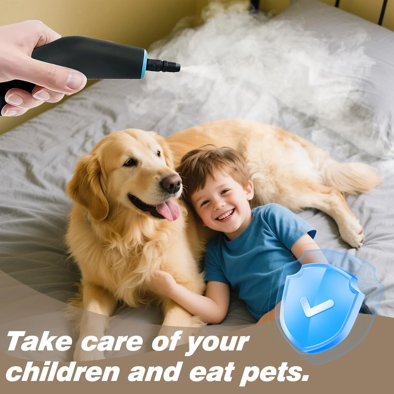 Пароочисник високого тиску 2500 Вт ручний 4 бар 1250 мл, фото №4