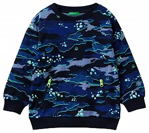 Толстовка з капюшоном United Colors of Benetton для хлопчиків - Фото 1