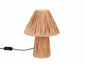 Настільна лампа з натурального паперу висота 31 см - Фото 1