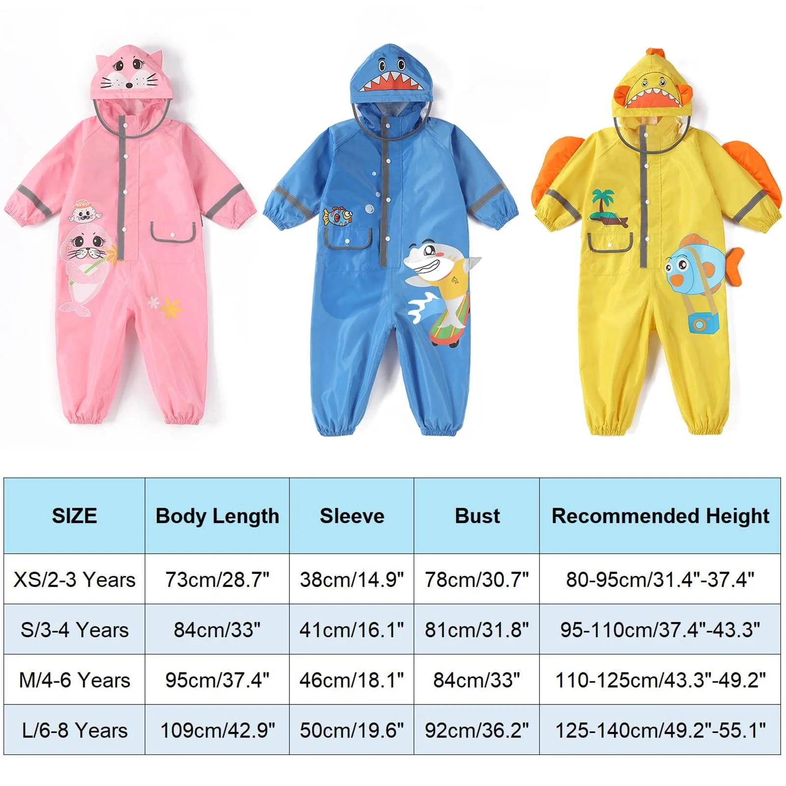 Дитячий дощовий костюм, фото №6