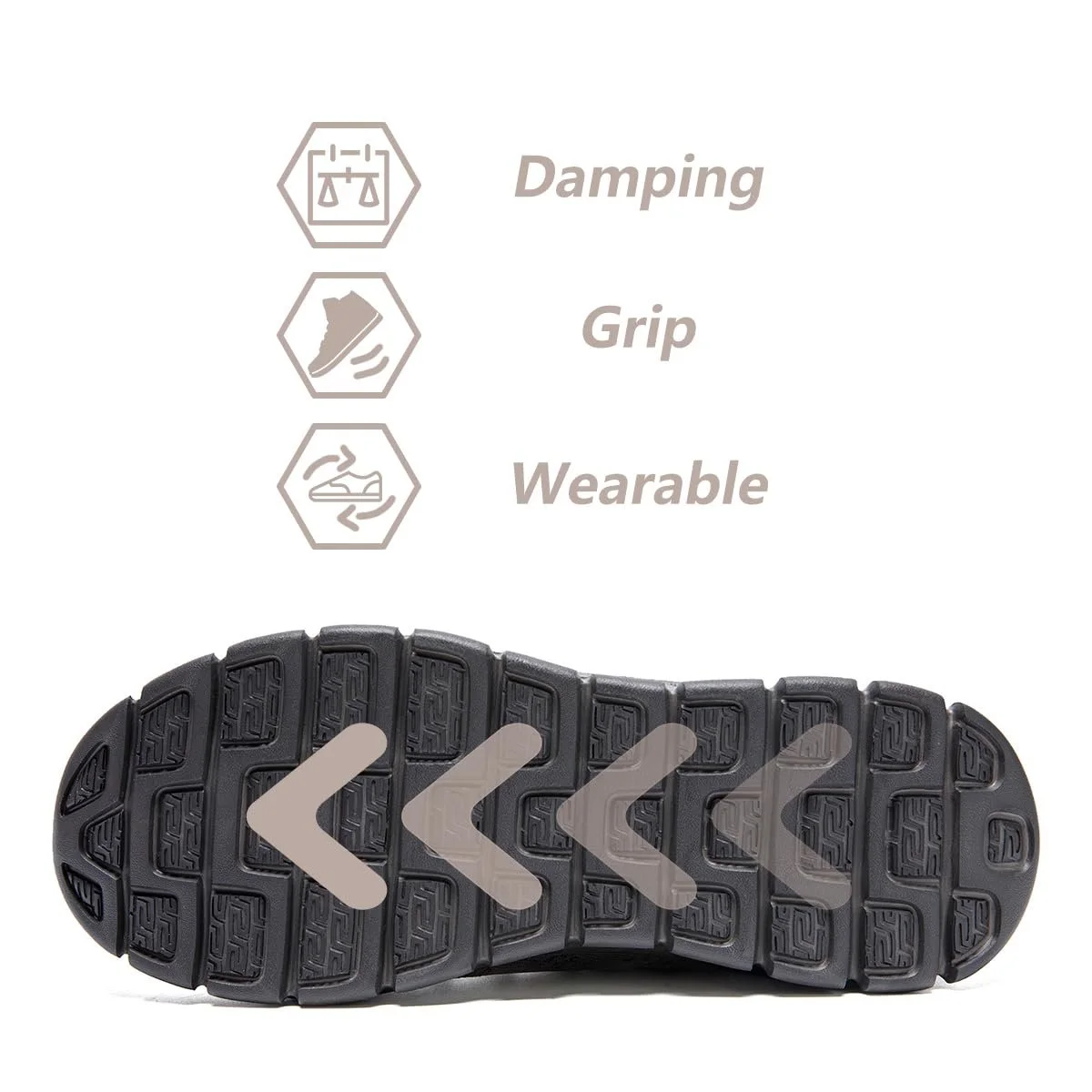 Кросівки VGPSFN Спортивні Чоловічі Легкі Чорний, фото №3 Кросівки VGPSFN Спортивні Чоловічі Легкі Чорний, фото №3