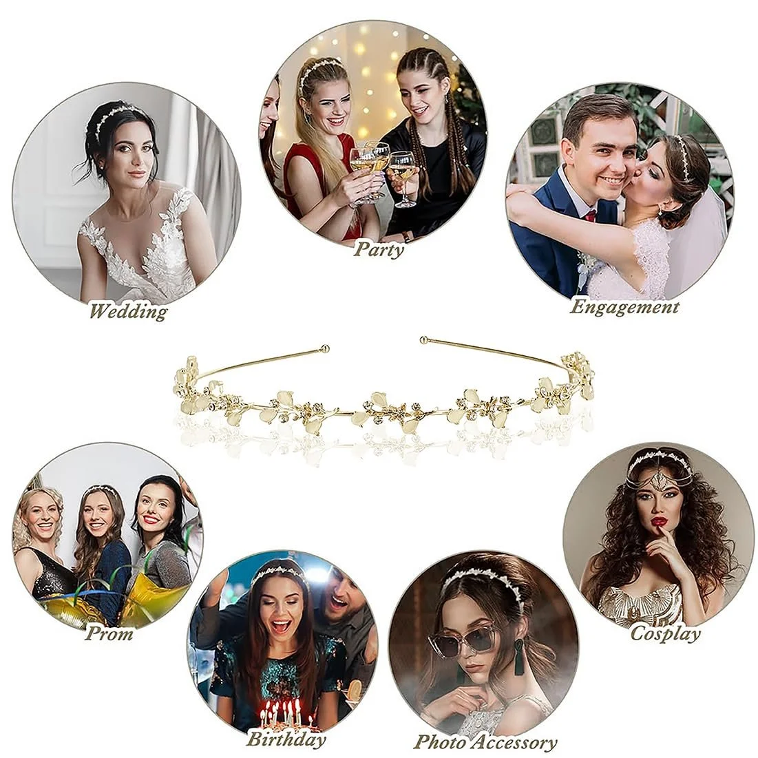 Обруч для волосся Нареченої, фото №6