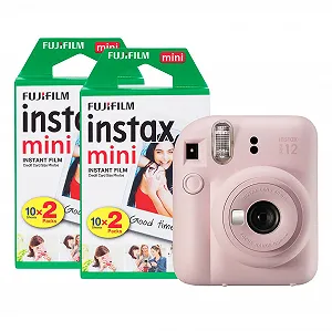Фотокамера мгновенной печати Fujifilm instax Mini 12 40 снимков Blossom Pink - Фото 1