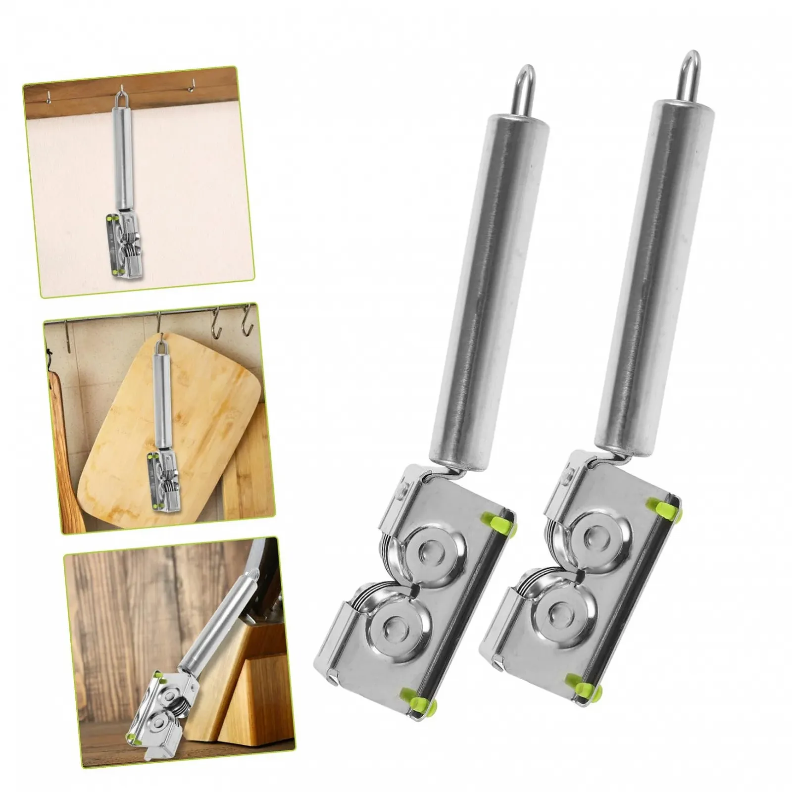 Точилка для ножів та ножиць Angoily 2 шт. Нержавіюча сталь Срібляста, фото №5