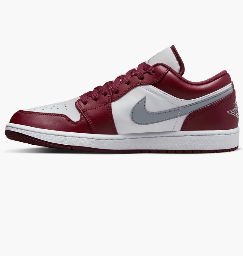 Кросівки Jordan 1 Low White Bordeaux 45.5, фото №1