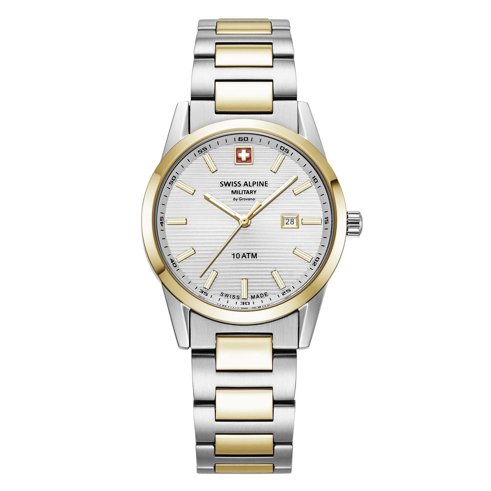 Женские аналоговые кварцевые часы Swiss Alpine Military 7767.1142SAM из нержавеющей стали, браслет, фото №1 Женские аналоговые кварцевые часы Swiss Alpine Military 7767.1142SAM из нержавеющей стали, браслет, фото №1