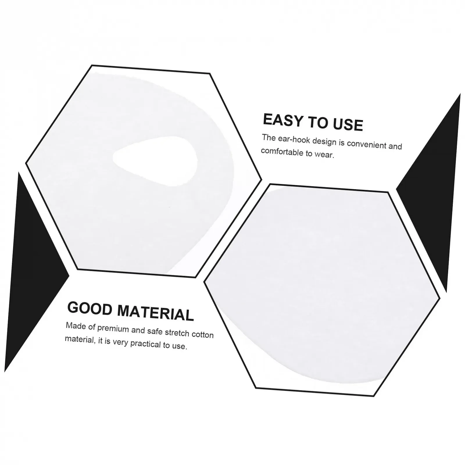 Стрічки для обличчя PACKOVE 20 шт. для підтяжки шиї та корекції форми обличчя, фото №8