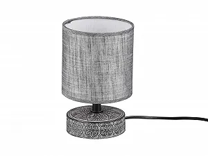 Настільна лампа Reality Leuchten Marie R50980111 E14 Кераміка Сірий - Фото 1