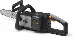 Аккумуляторная цепная пила Alpina ACS 20 Li Kit / 700W / Бесщеточная / 25 см шина / 20V / 4 Ah / Черный synthetic.ua - Фото 1