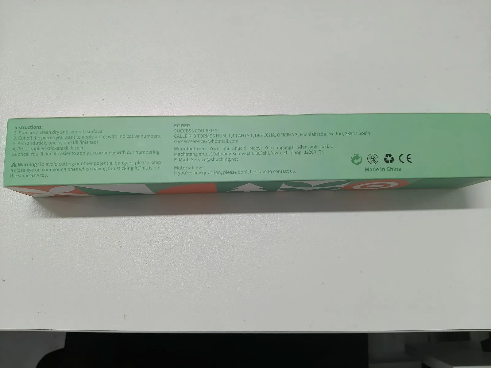 Наклейка на стіну SHUCHING Акварельні тюльпани Самоклеюча, фото №7 Наклейка на стіну SHUCHING Акварельні тюльпани Самоклеюча, фото №7