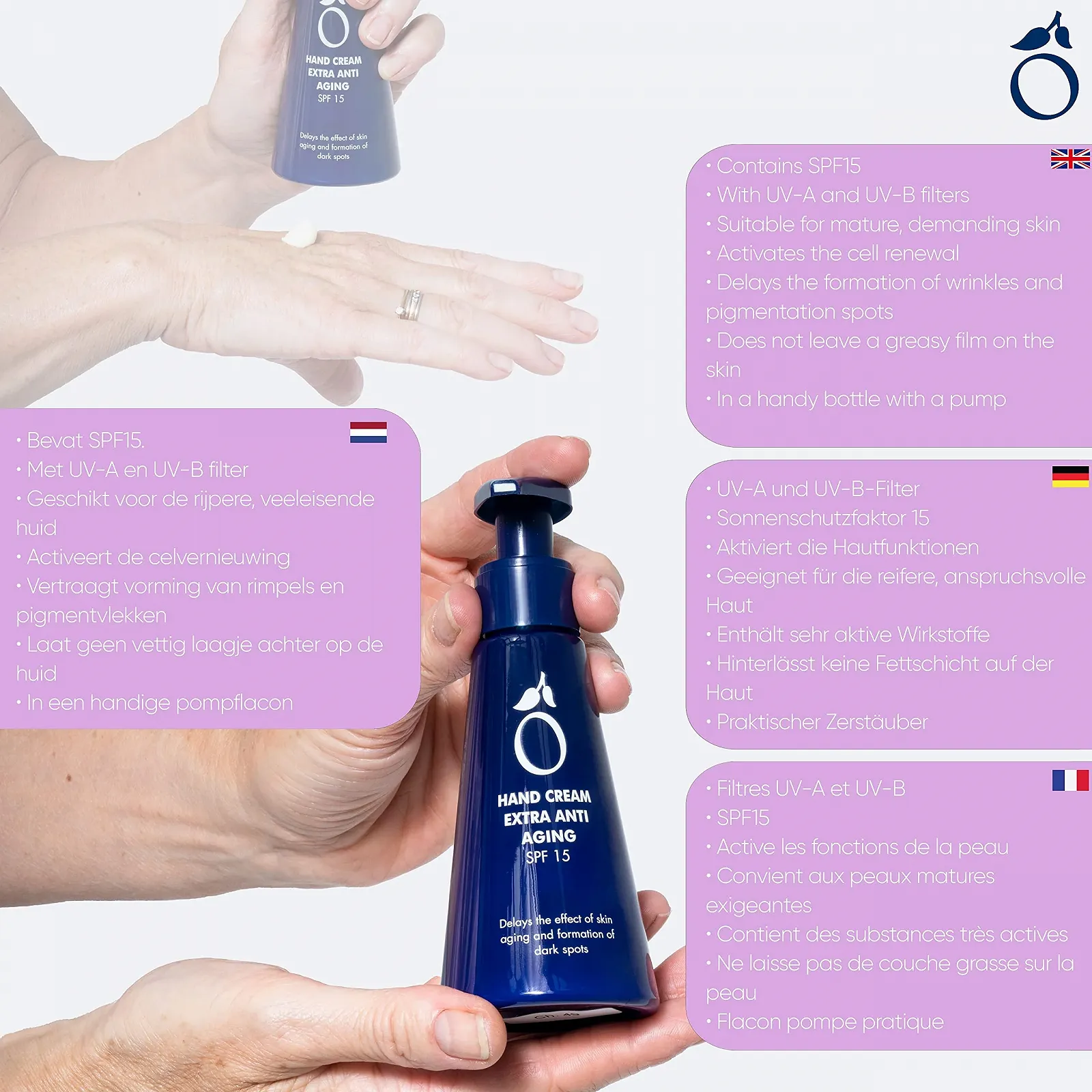 Крем для рук Herome Extra Anti-Ageing SPF15, 2 x 120 мл, фото №7