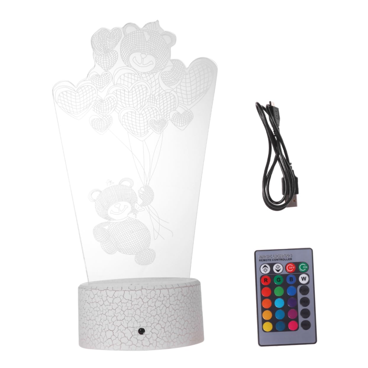 Настольная лампа WOONEKY kleines Nachtlicht Tischlampe для детей LED-Nachtschreibtischlampe Touch-Schalter, фото №1