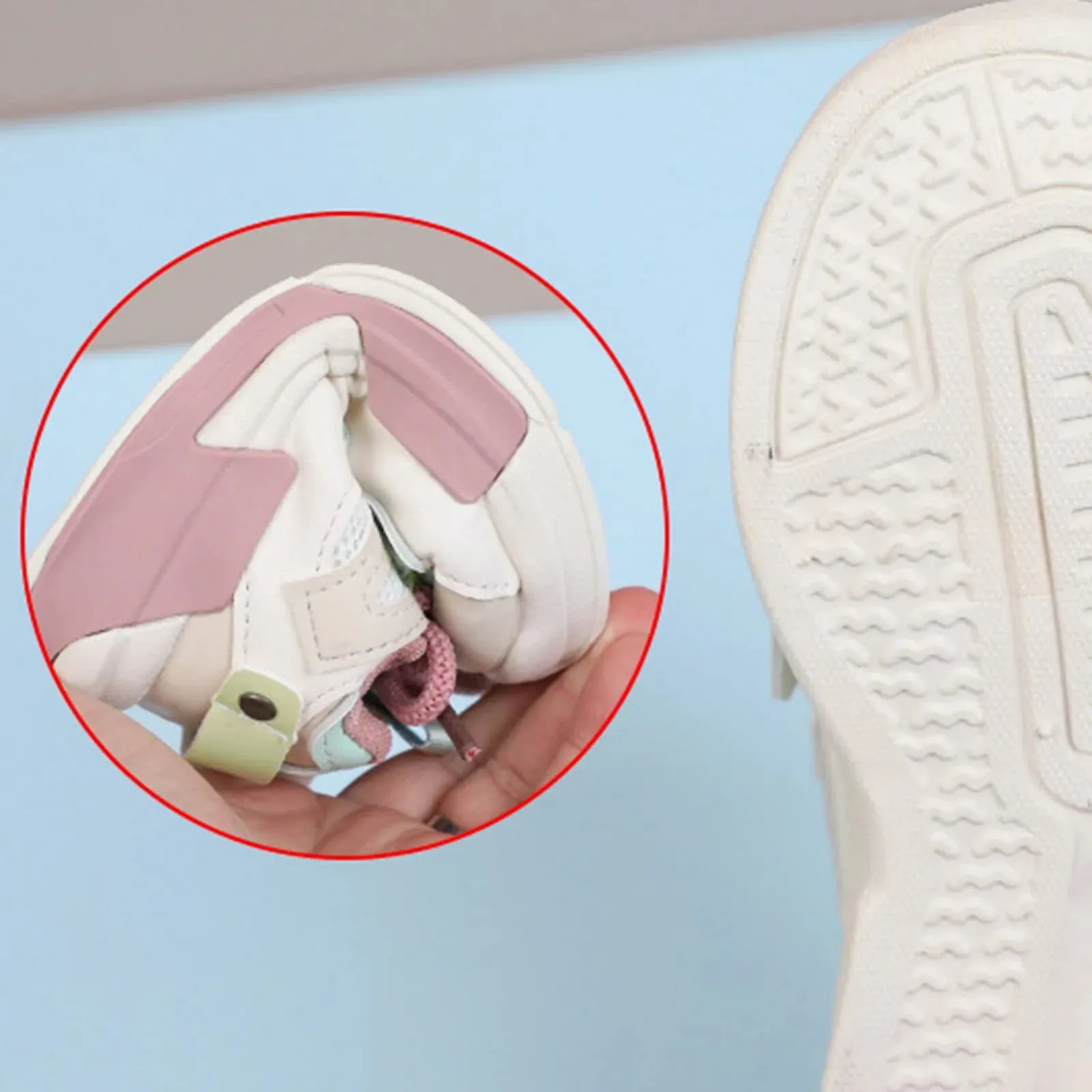 Кроссовки TOPINCN Детские спортивные Легкие дышащие Розовый, фото №3