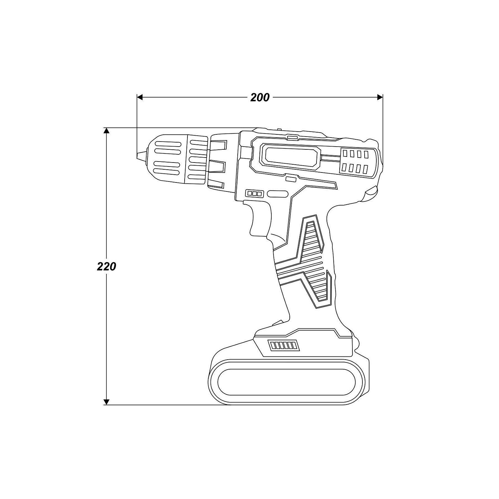 Дрель-шуруповерт Аккумуляторный 18 Вольт 2-Скоростной 1500 мАч, фото №5 Дрель-шуруповерт Аккумуляторный 18 Вольт 2-Скоростной 1500 мАч, фото №5