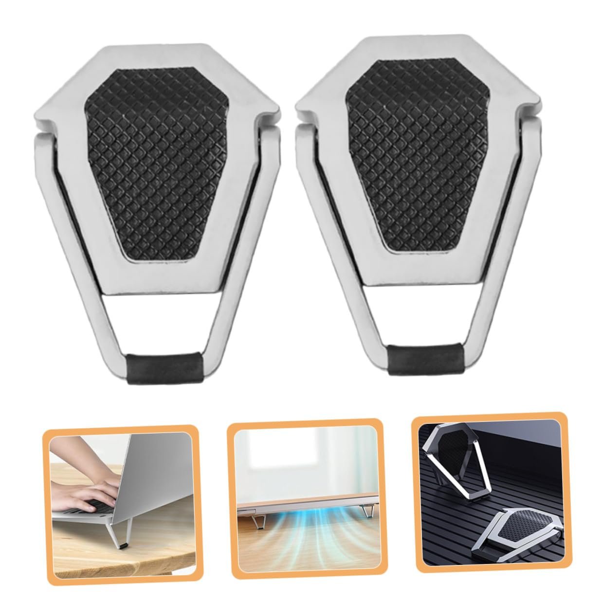 Подставка для ноутбука Cabilock Портативная, 4 шт., фото №8