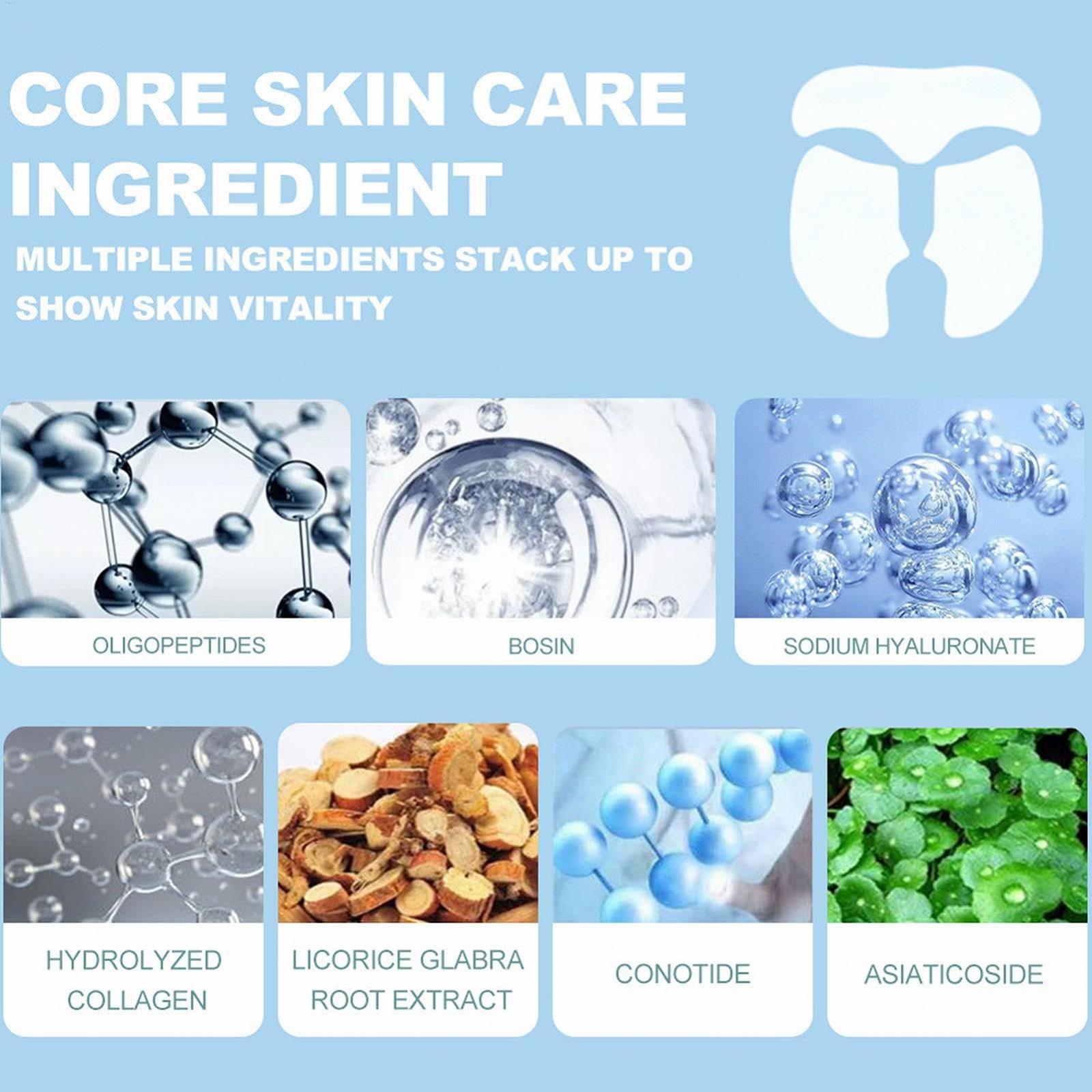 Патчі для обличчя ліфтингові Teksome для обличчя, 3 шт, фото №5