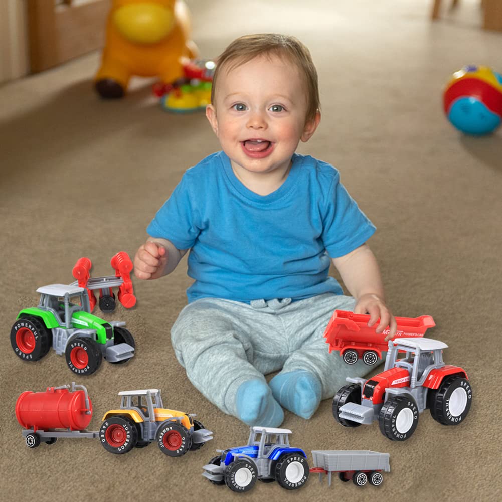 4 в 1 Іграшка Трактор Машинки Міні-екскаватор Набір будівельних автомобілів для дітей хлопчикам 3 роки, фото №8 4 в 1 Іграшка Трактор Машинки Міні-екскаватор Набір будівельних автомобілів для дітей хлопчикам 3 роки, фото №8