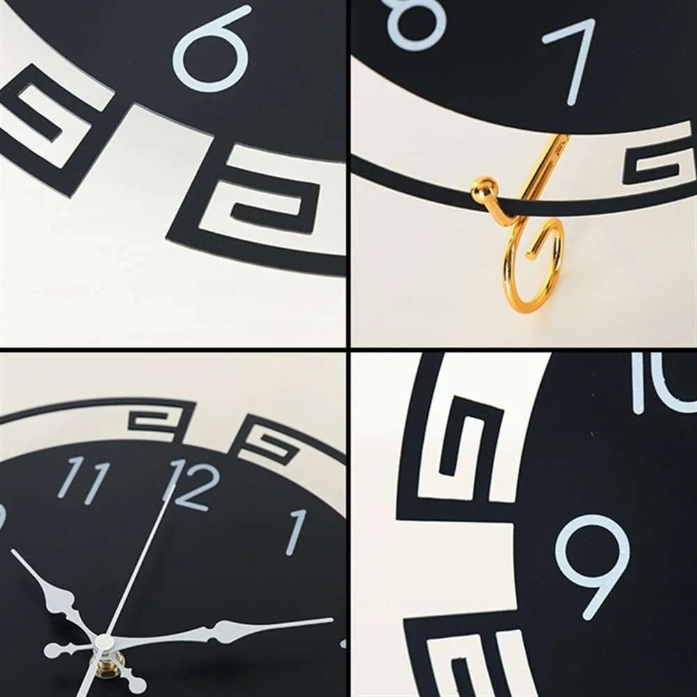 Настільний годинник Aioneer у китайському стилі, металевий, простий, фото №3 Настільний годинник Aioneer у китайському стилі, металевий, простий, фото №3