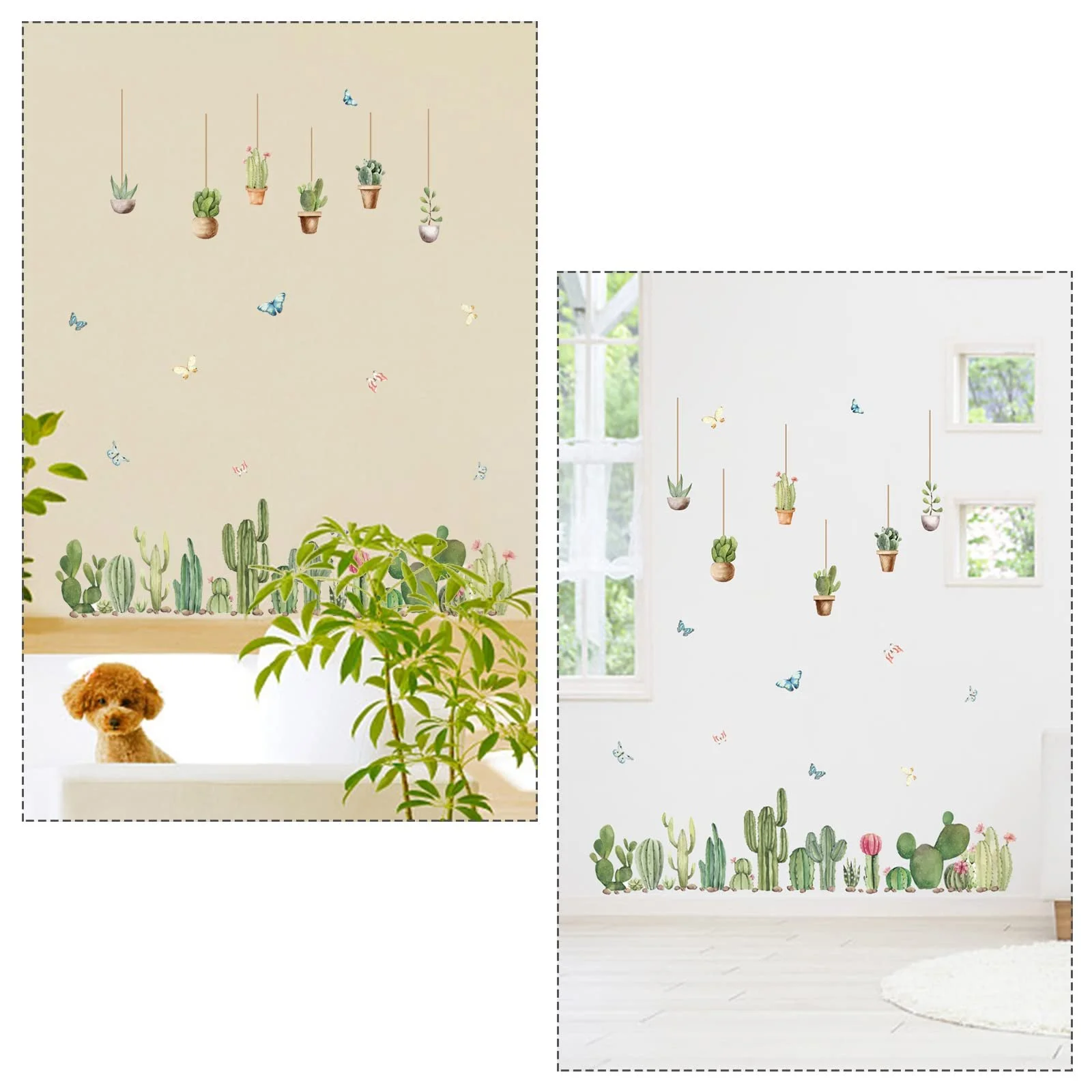 Наклейка на стіну SUPERDANT Кактуси, фото №2