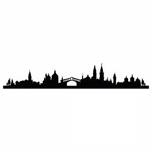 Наклейка на стену Venice Skyline XL 150 см x 26 м 23 цвета - Фото 1