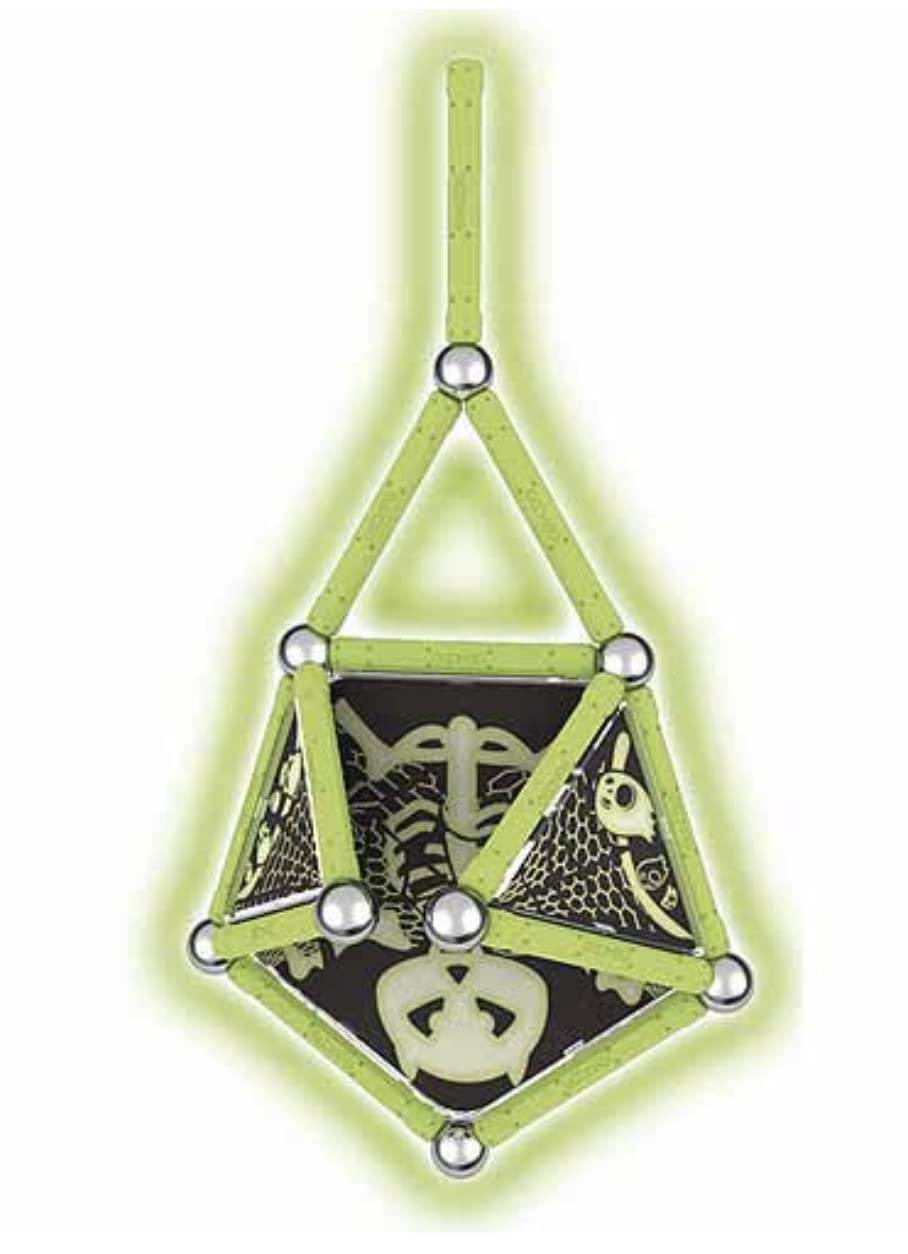 Конструктор Geomag Scary Glow in The Dark Set (37 деталей), фото №3 Конструктор Geomag Scary Glow in The Dark Set (37 деталей), фото №3