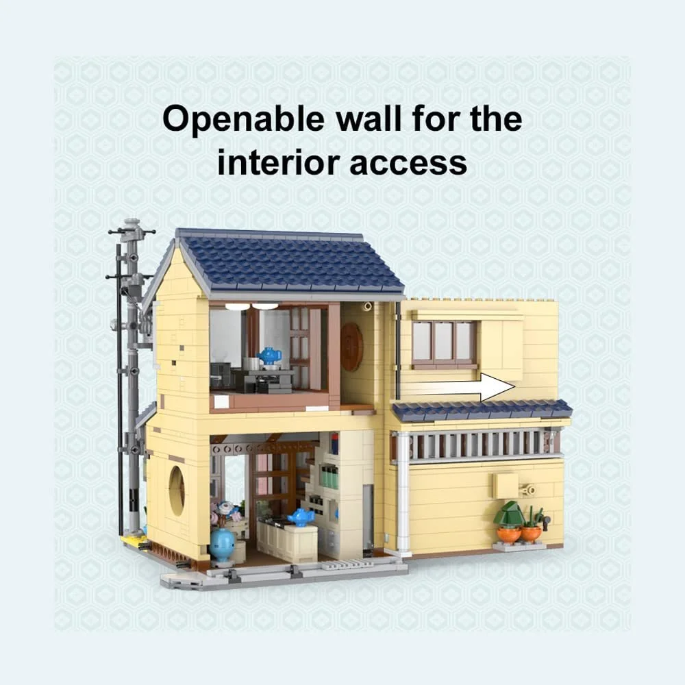 Конструктор CaDA Master C66010W Японський чайний будинок 1200 деталей Білий, фото №5