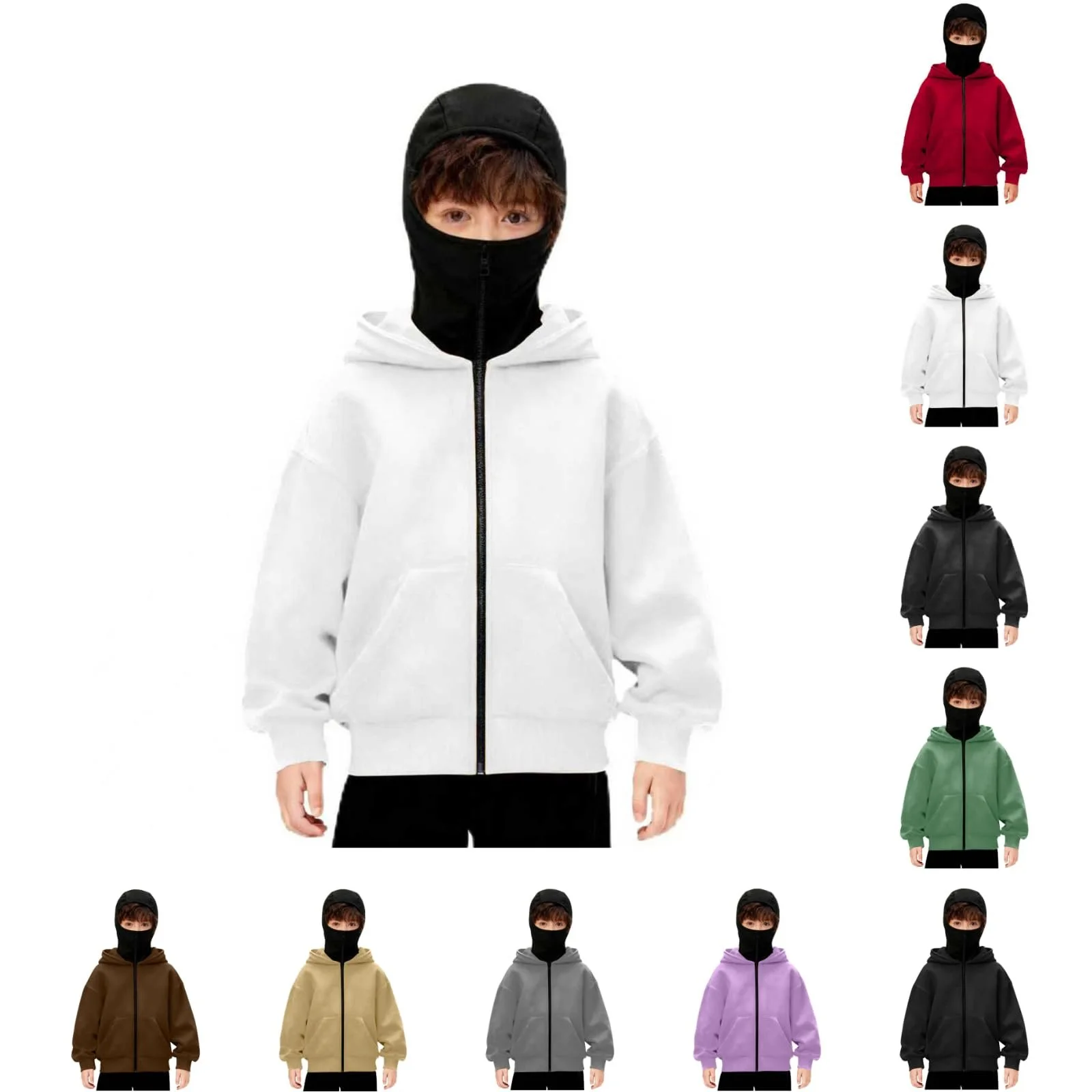 Балаклава-худі унісекс для дітей Generisch, фото №1