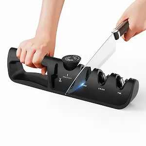 Ручне точило для ножів 4-в-1 Professional з регульованим кутом 14-24° - Фото 1