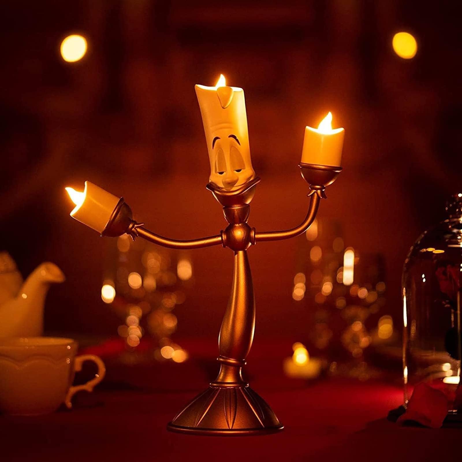Підсвічник PEixen Watch Candle Beauty and the Beast LED для весільного столу різдвяної вечірки домашнього декору, фото №3