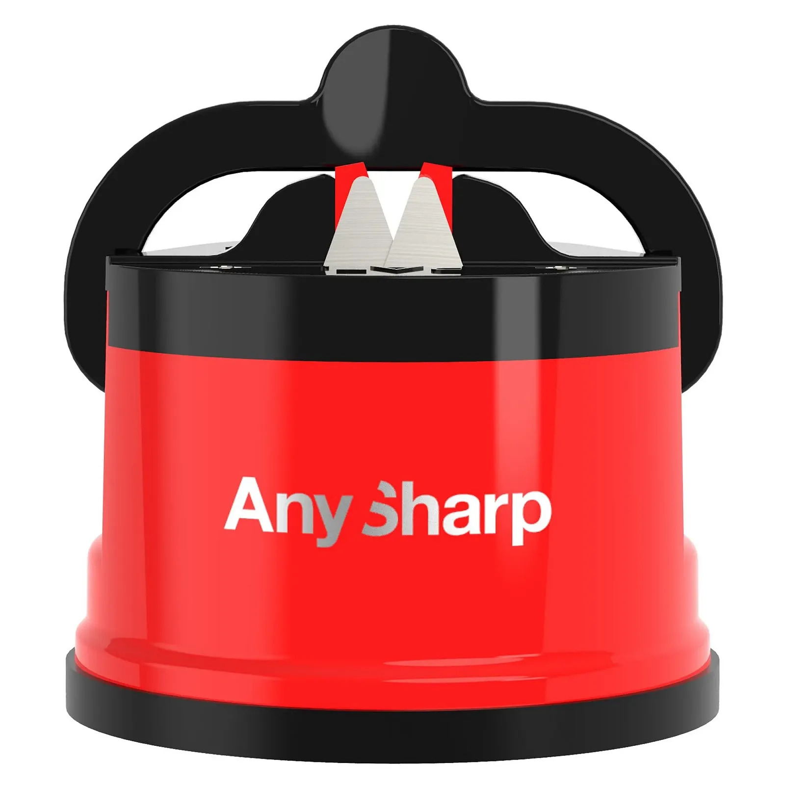 Точилка для ножів AnySharp PowerGrip Компактна Червоний, фото №1
