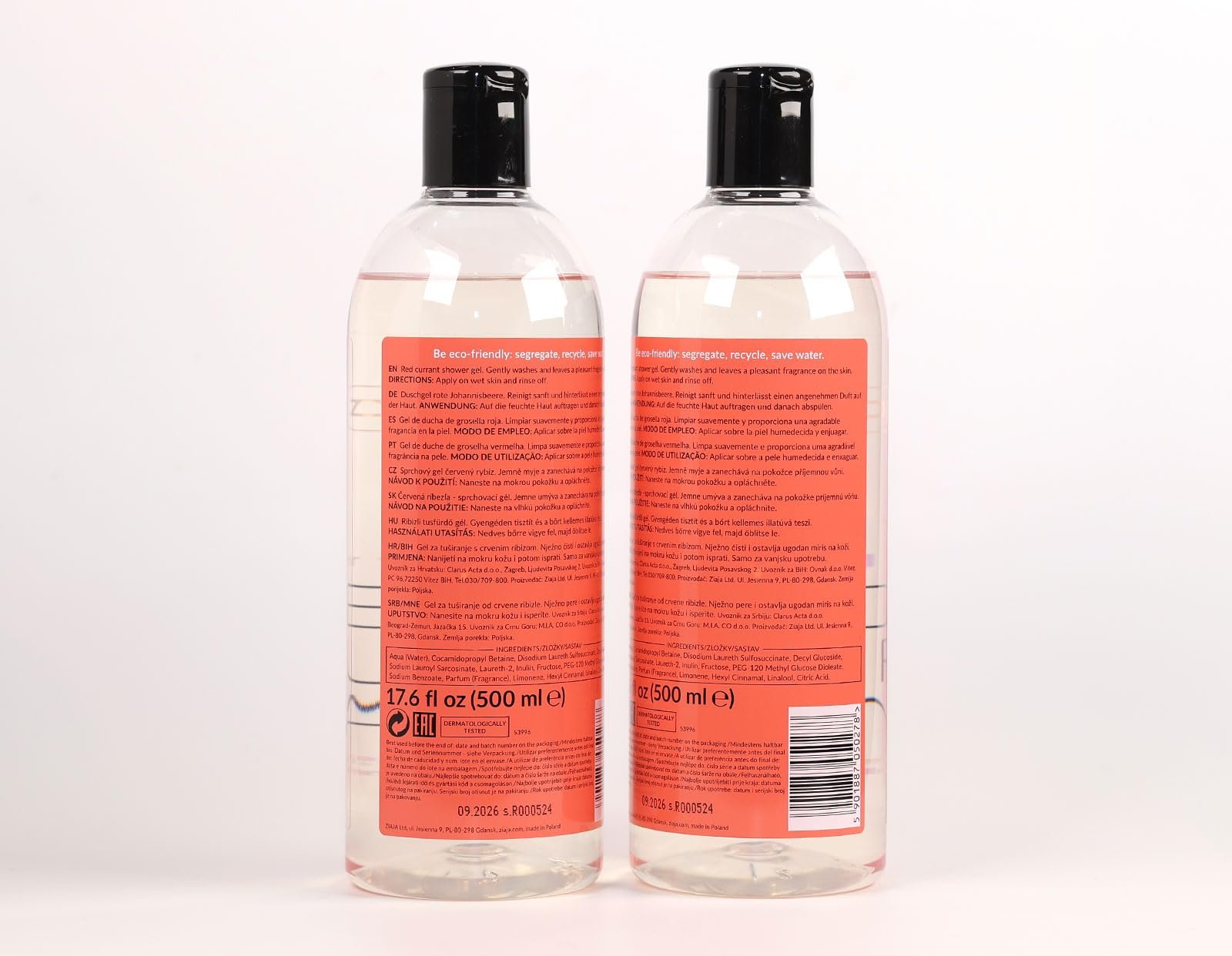 Гель для душа Красная смородина 500 мл, фото №2