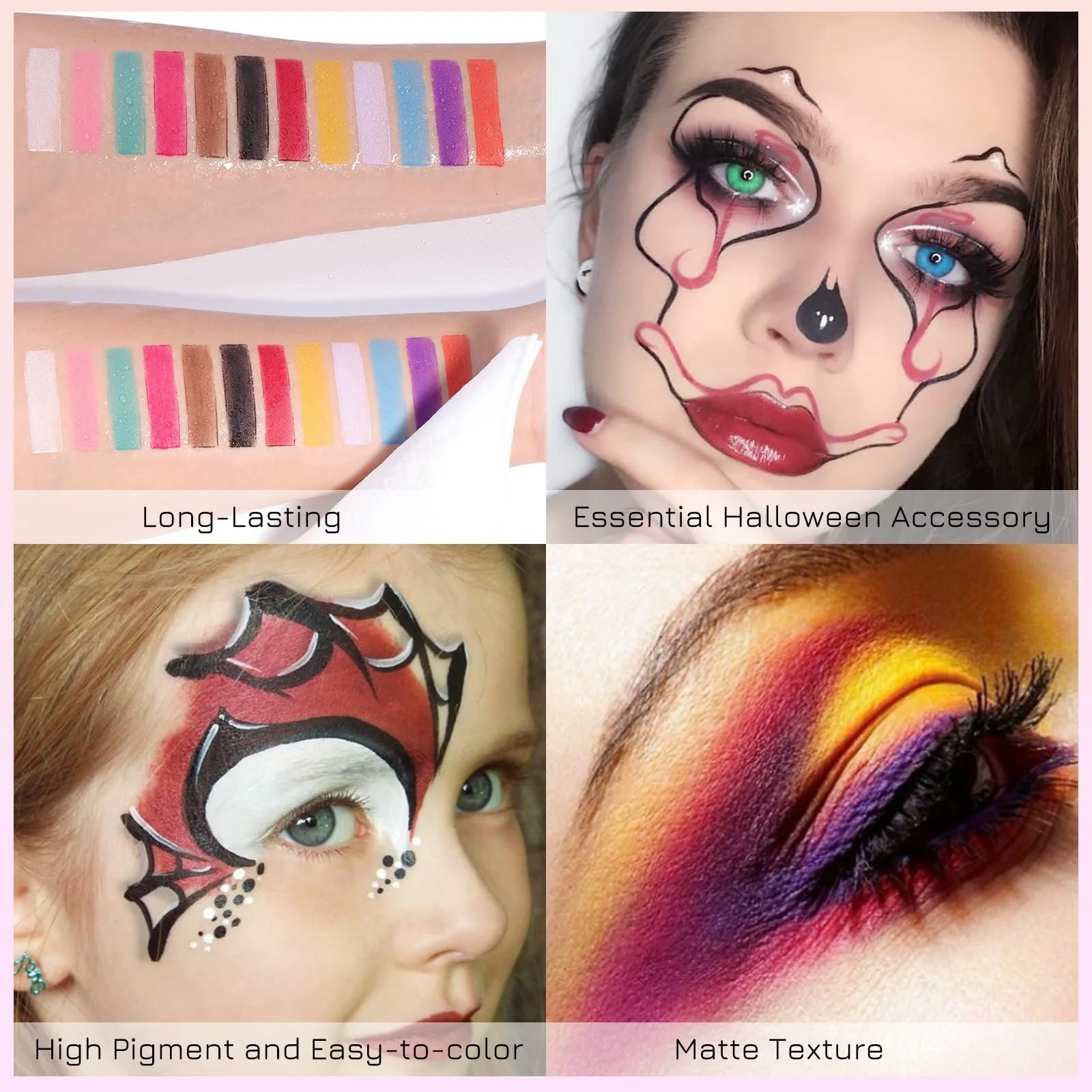 Набор KYDA Матовые тени для век 6 цветов Водостойкие, фото №5