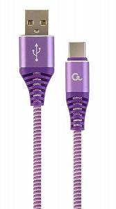Кабель Cablexpert CC-USB2B-AMCM-2M-PW, USB 2.0 A-тато/Type-C тато 2,0 м - Фото 1