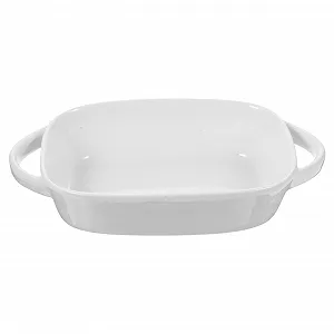 Форма для запікання SOLUSTRE керамічна прямокутна жаростійка з подвійними ручками - Фото 1
