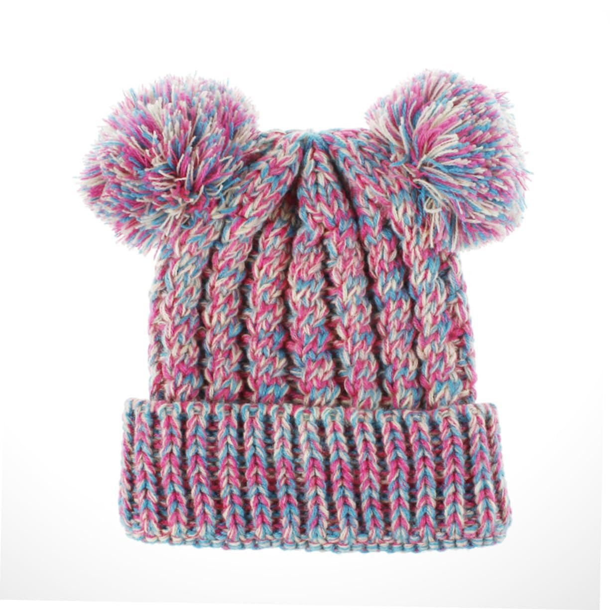 В'язана шапка з помпоном LIFKOME, 2 шт., тепла, фото №5 В'язана шапка з помпоном LIFKOME, 2 шт., тепла, фото №5