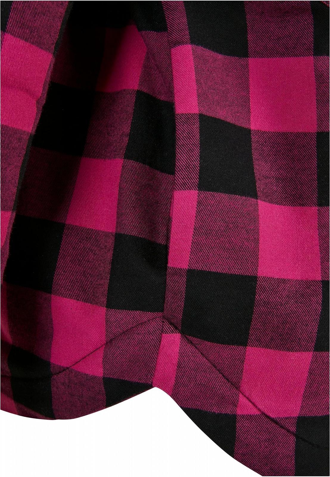 Куртка-рубашка Urban Classics Женская Ladies Flannel Padded Overshirt в клетку, разные цвета, размеры XS - 5XL, фото №7
