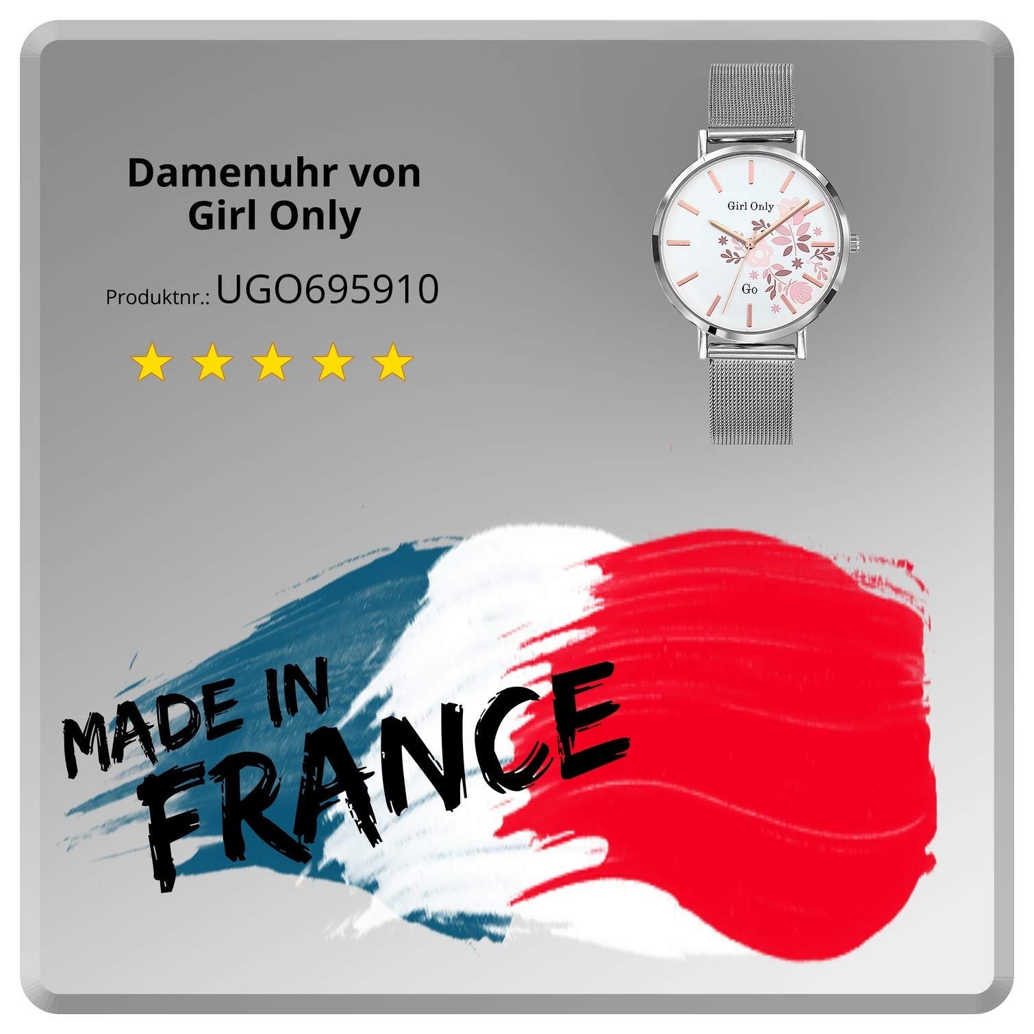 Женские часы GO Girl Only 695910, розовое золото, браслет, фото №5