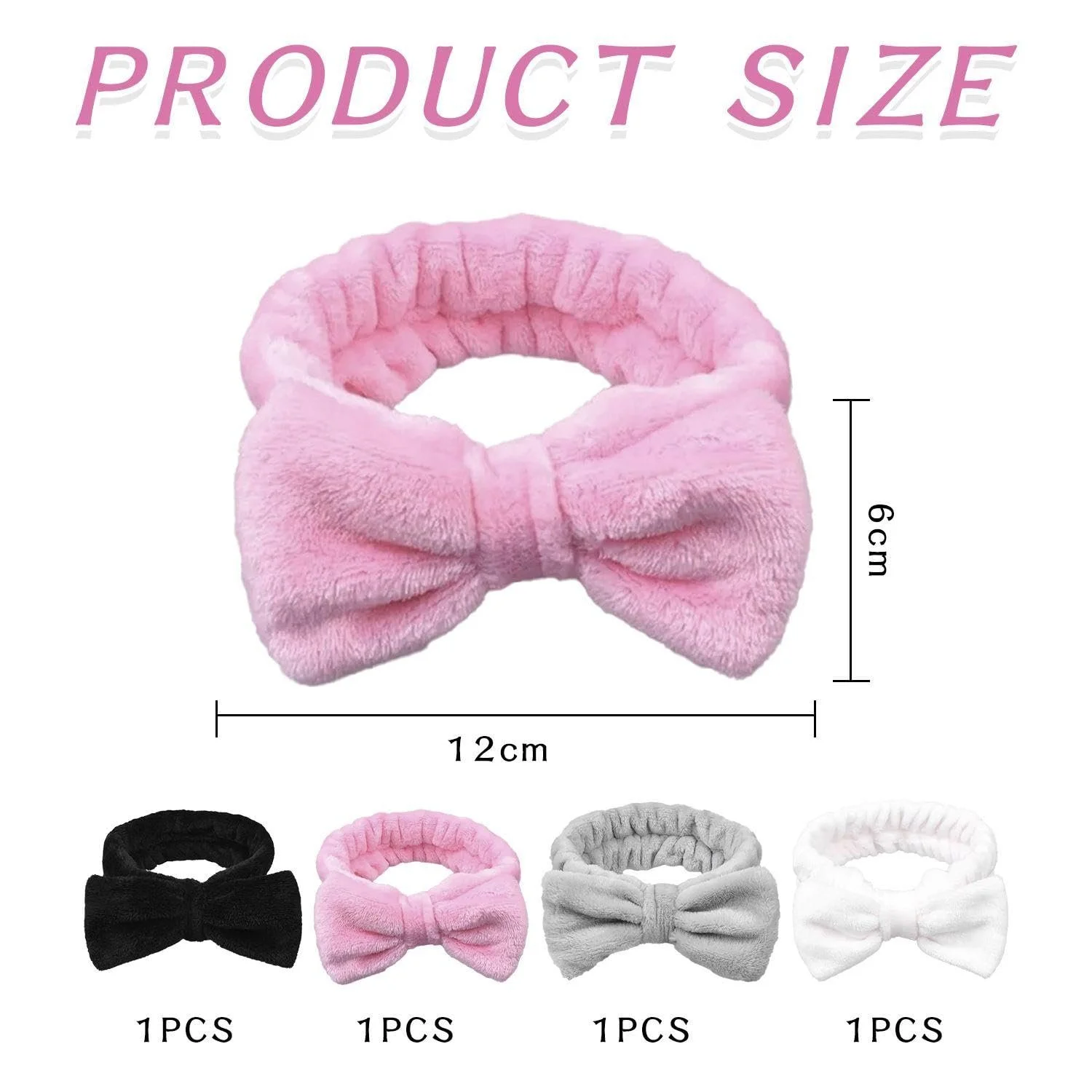 Пов'язка на голову Корал Вельвет з Бантиком, фото №2 Пов'язка на голову Корал Вельвет з Бантиком, фото №2