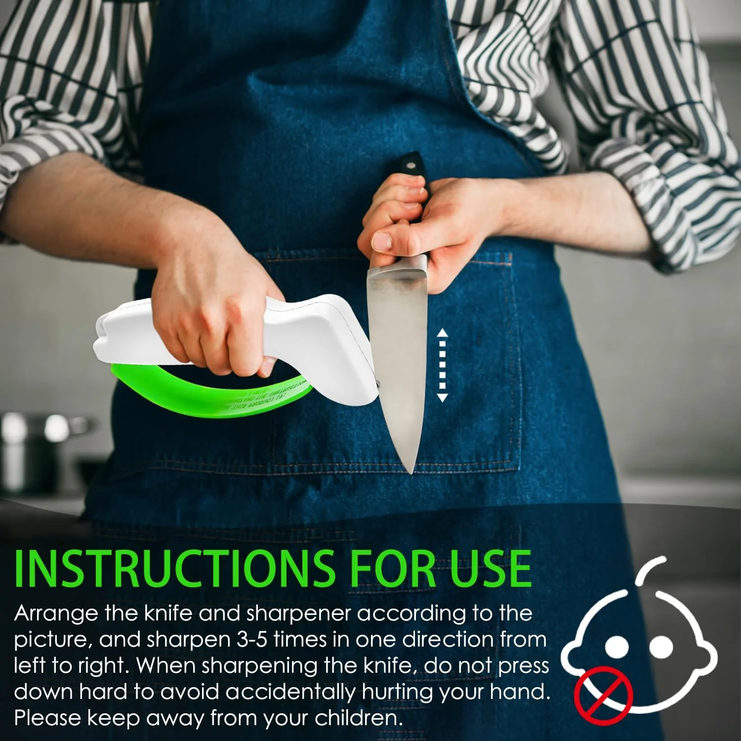 Точилка для садових інструментів та ножів UK, фото №3