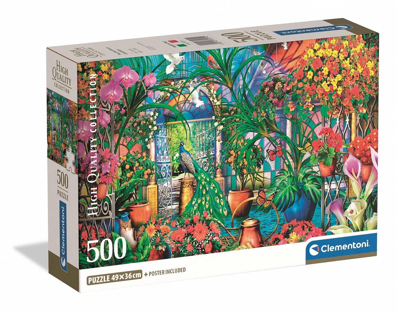 Пазл Clementoni Puzzle Collection The Greenhouse Caretakers 500 деталей компактная коробка 35579, фото №1 Пазл Clementoni Puzzle Collection The Greenhouse Caretakers 500 деталей компактная коробка 35579, фото №1