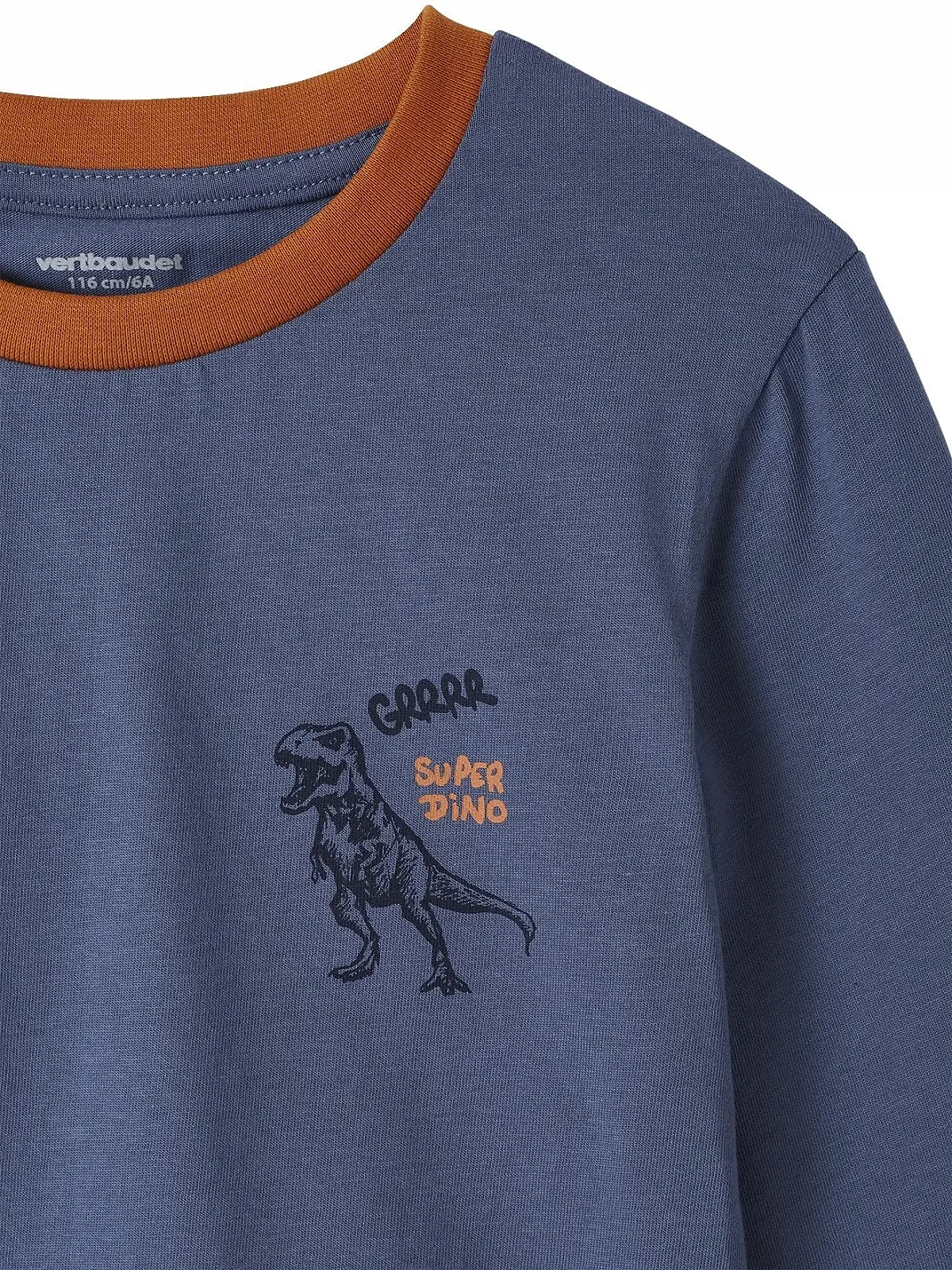 Комплект пижам Vertbaudet Dino для мальчиков, 2 шт, фото №6