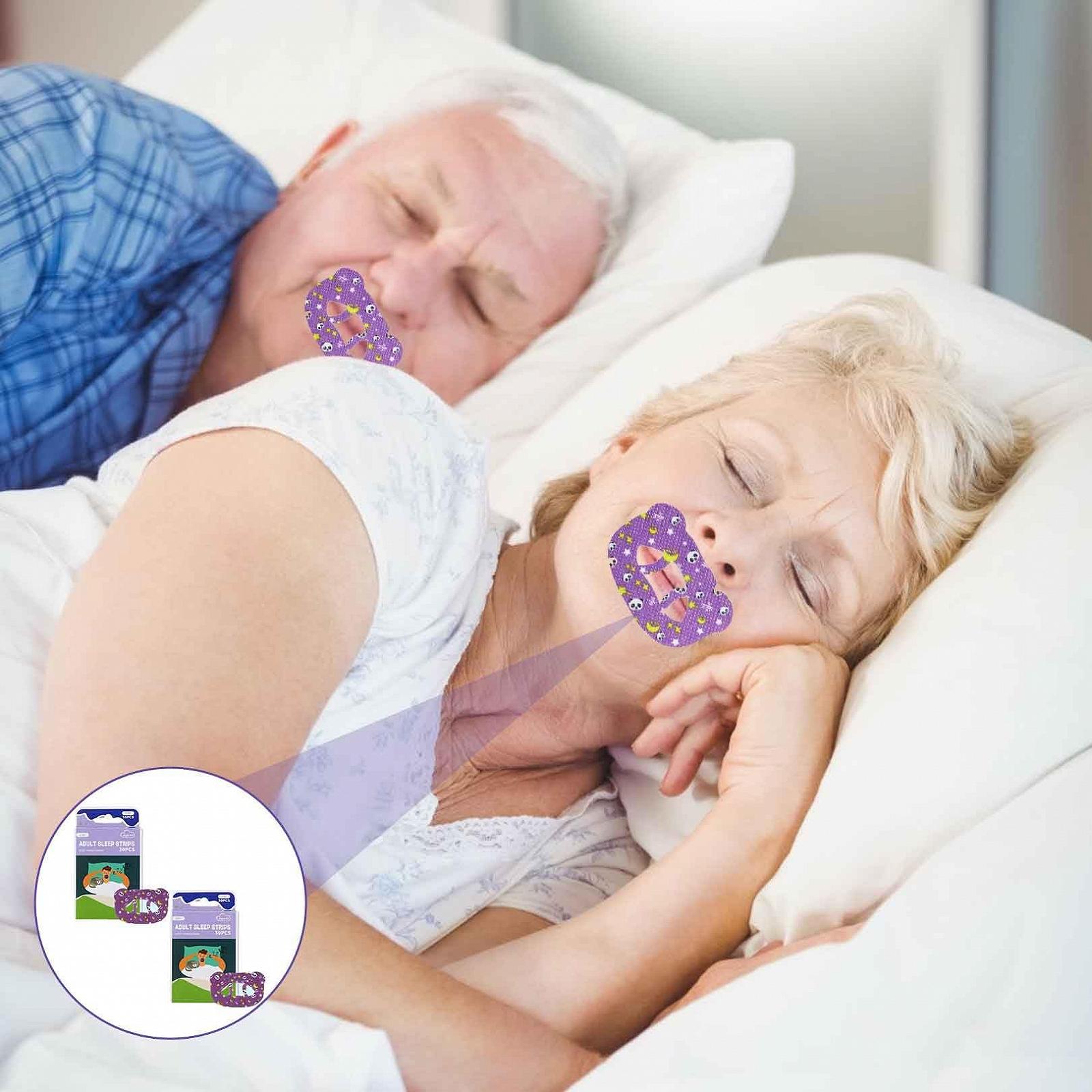 Смужки для рота для сну, 60 шт., пластир від хропіння, фото №6