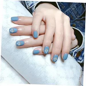 Наклейки для нігтів Стрази Корони 30 шт. synthetic.ua - Фото 1