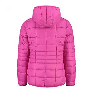 Куртка CMP Нейлонова з фіксованим капюшоном для дівчат synthetic.ua - Фото 1