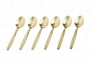 Ложки для еспресо GRAEWE Gold Plated 6 штук - Фото 1