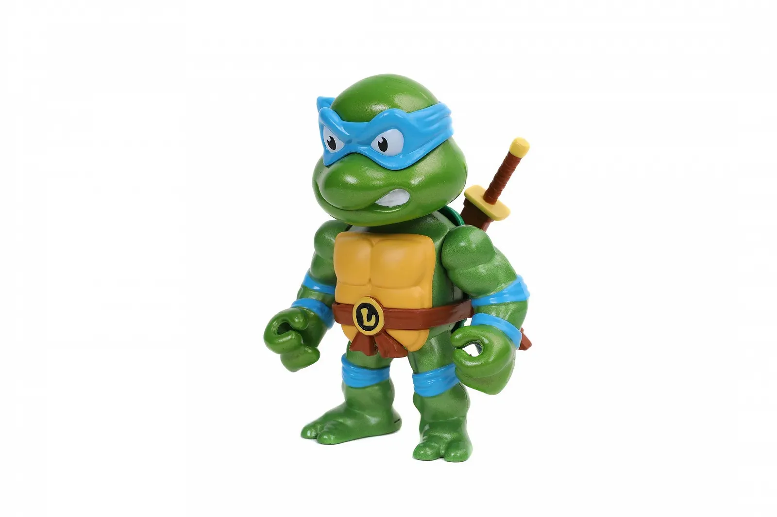Колекційна ігрова фігурка Jada Toys Turtles Leonardo 10 см Зелений/Синій, фото №4