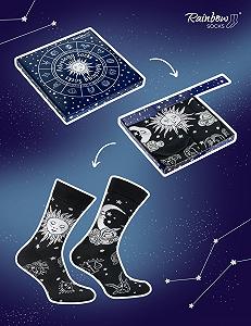 Шкарпетки Rainbow Socks Astrology Box - Жіночі Чоловічі - 1 Пара synthetic.ua - Фото 1