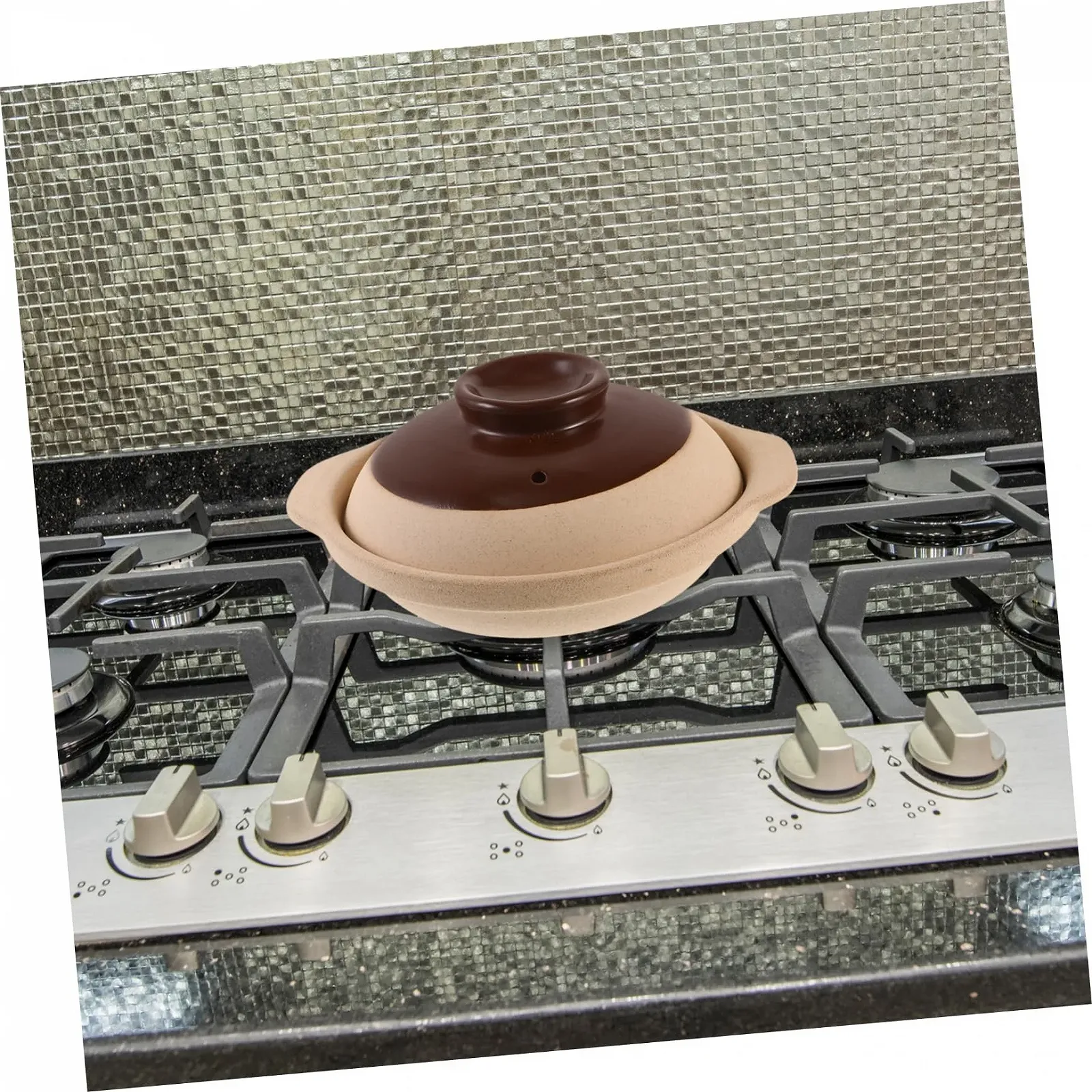 Кастрюля VALICLUD керамическая термостойкая с нескользящей ручкой, фото №3